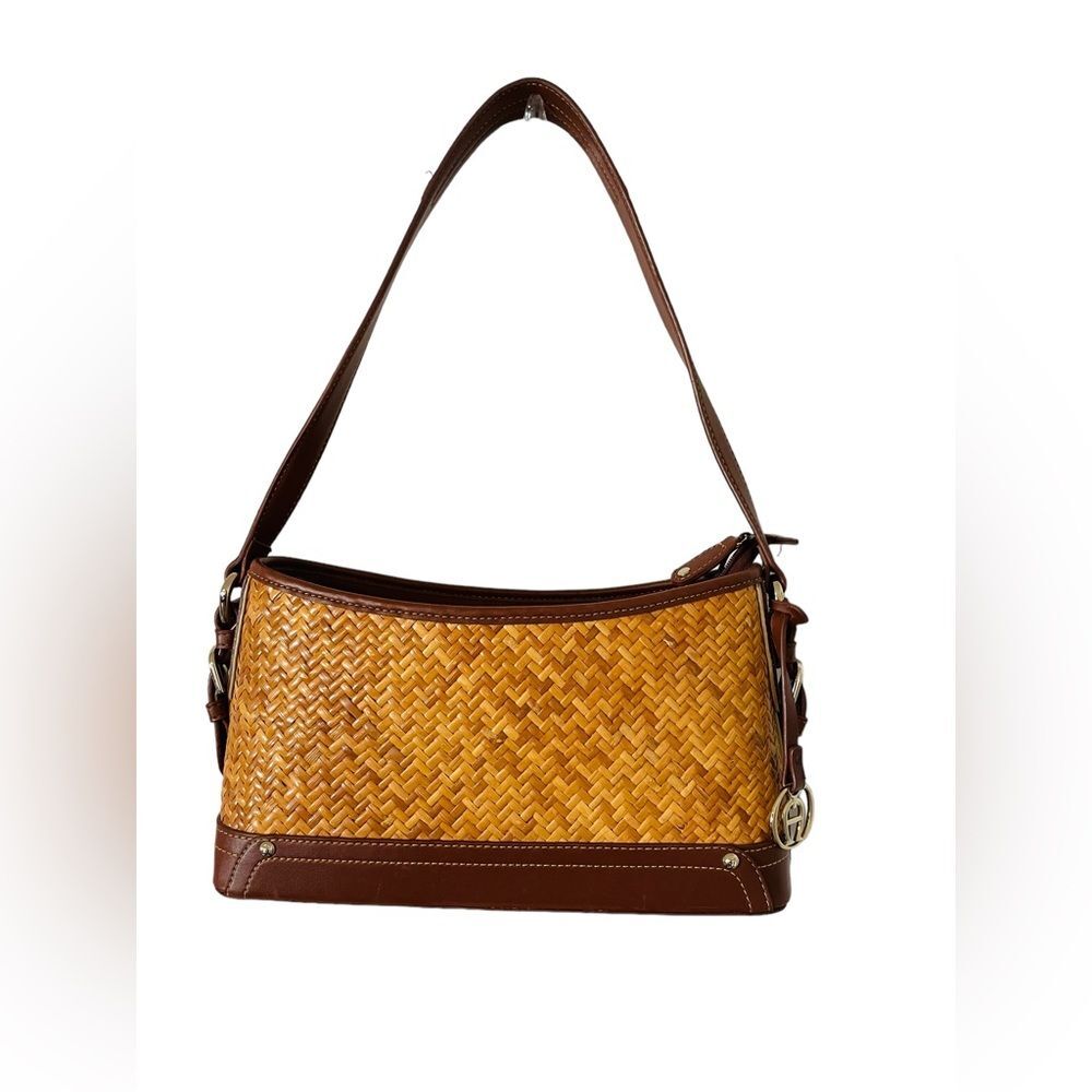 Etienne Aigner‎ Rattan Shoulder Bag